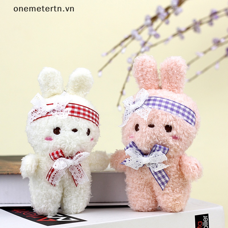 Móc Khóa Thỏ Nhồi Bông Xinh Xắn Dễ Thương