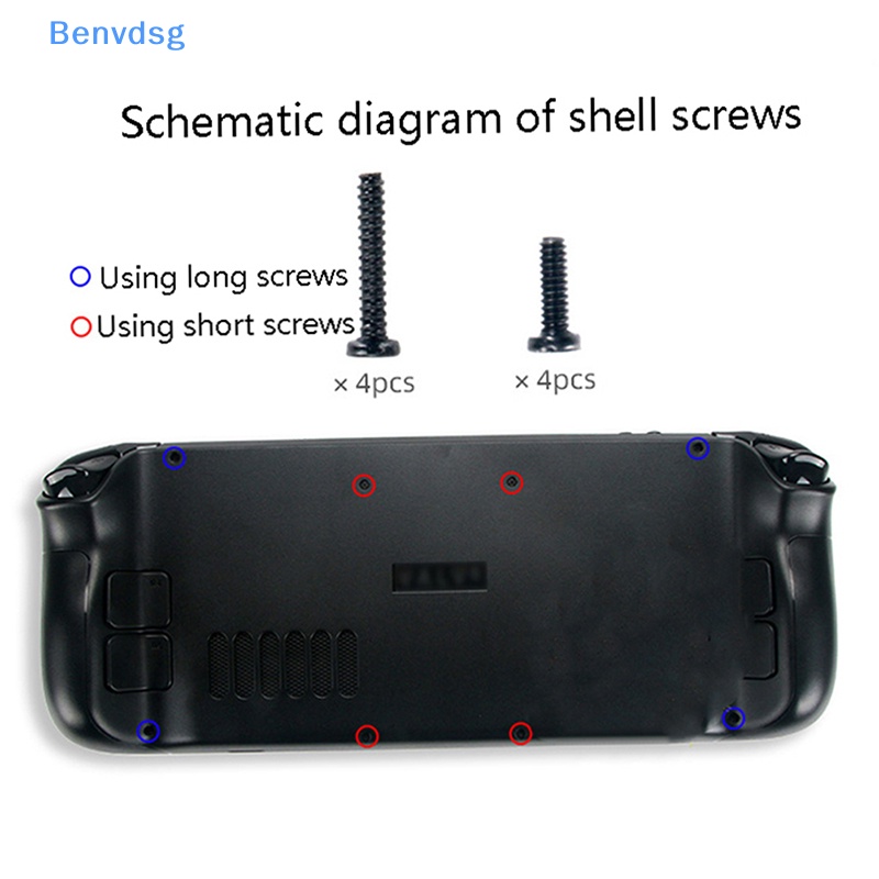 Bộ 8 Ốc Vít Thay Thế Dùng Cho Tay Cầm Chơi Game Hơi Nước