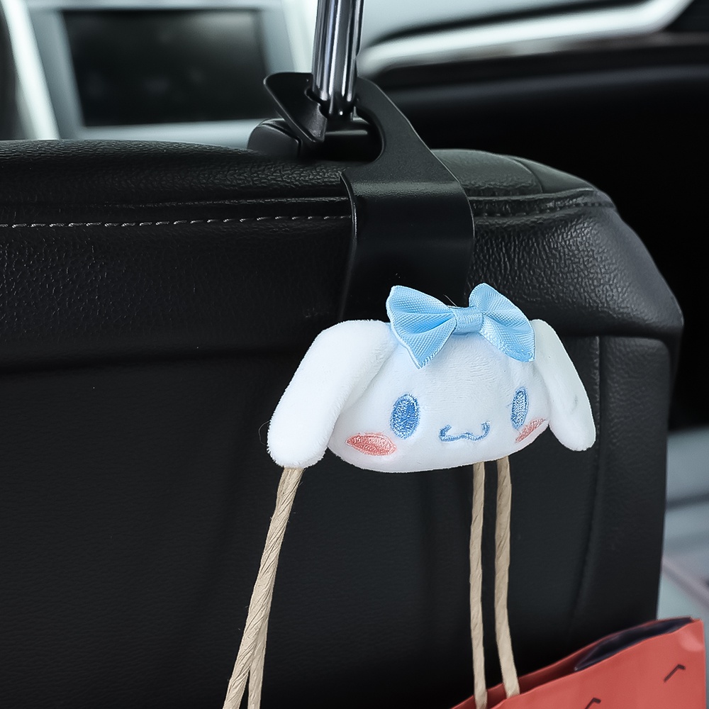 Móc Treo Đồ Gắn Ghế Ngồi Xe Hơi Hình Búp Bê Sanrio Kawaii Dễ Thương