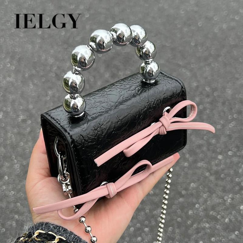 Túi Đeo Chéo mini Đính Nơ Dễ Thương Cho Nữ