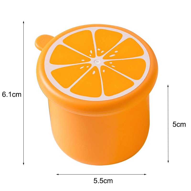 Khuôn Silicone Làm Đá Hình Tròn Có Nắp Đậy Tiện Lợi