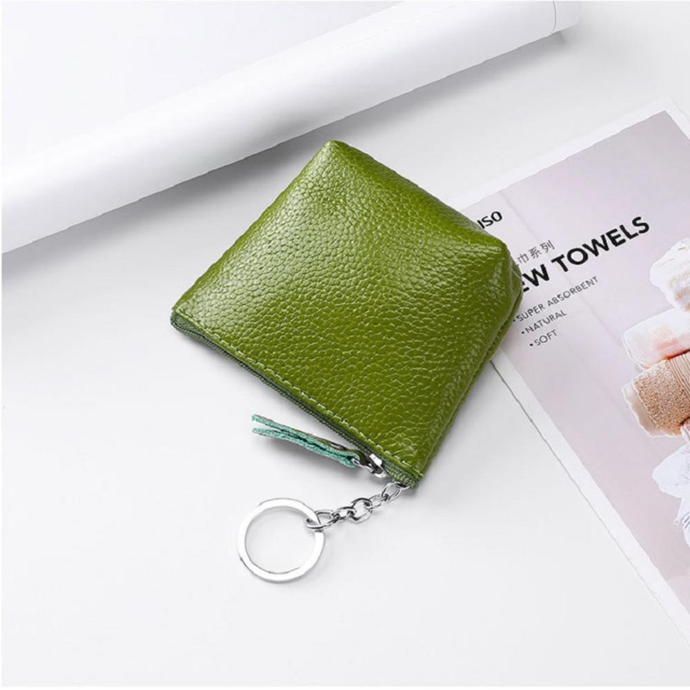 Ví Da Đựng Tiền Xu Tiện Lợi Xinh Xắn Cho Nữ