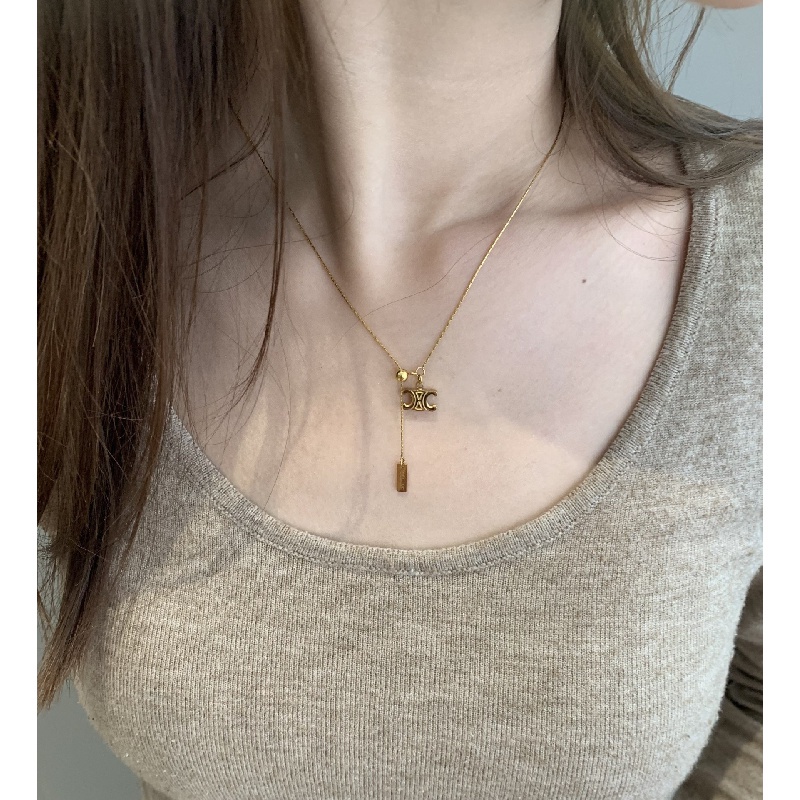 Vòng cổ Titan Mạ VàNg 18K Đơn GiảN