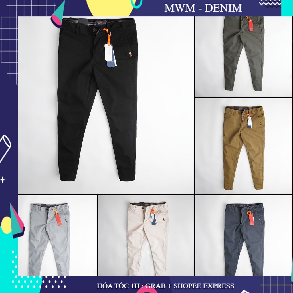 Hình đúng màu - Quần kaki đen 1 trong những items không thể thiếu trong tủ đồ đây mặc đi làm đi chơi rất OK - QKSD1- FRE