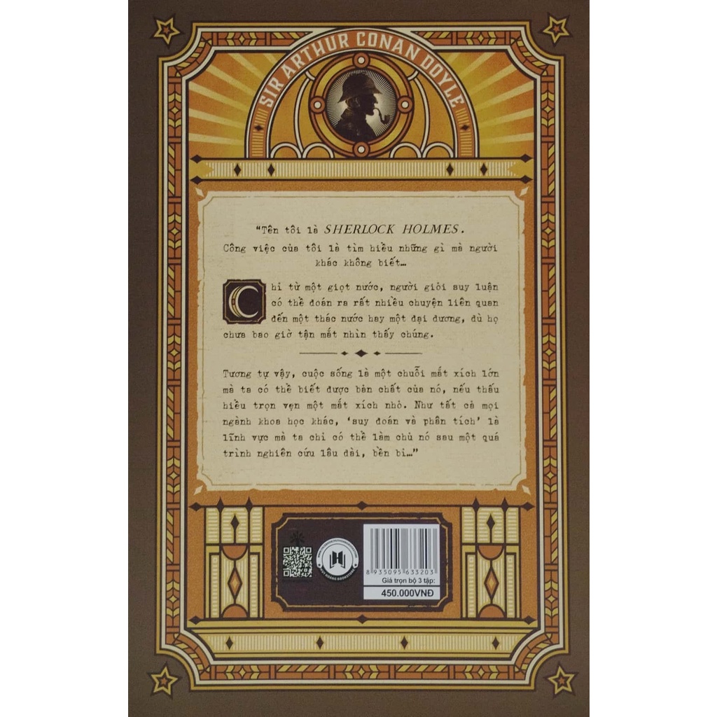 Sách Boxset Sherlock Holmes