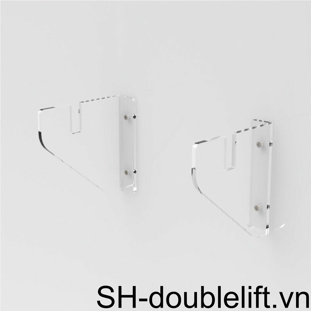 Set 2 Giá Đỡ Ván Trượt Gắn Tường Có Thể Tái Sử Dụng
