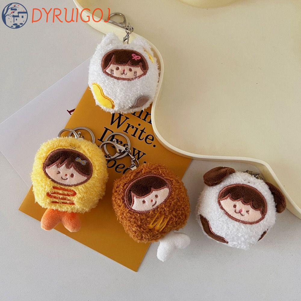 Giá Đỡ Chìa Khóa Hình Búp Bê Nhồi Bông Bằng PP Cotton Dễ Thương Cho Bé