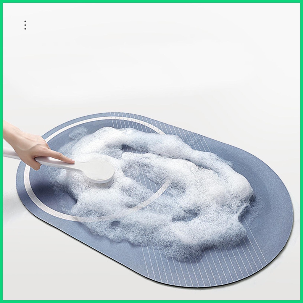 Thảm Chùi Chân Chống Trượt Thấm Hút Tốt Cho Phòng Tắm