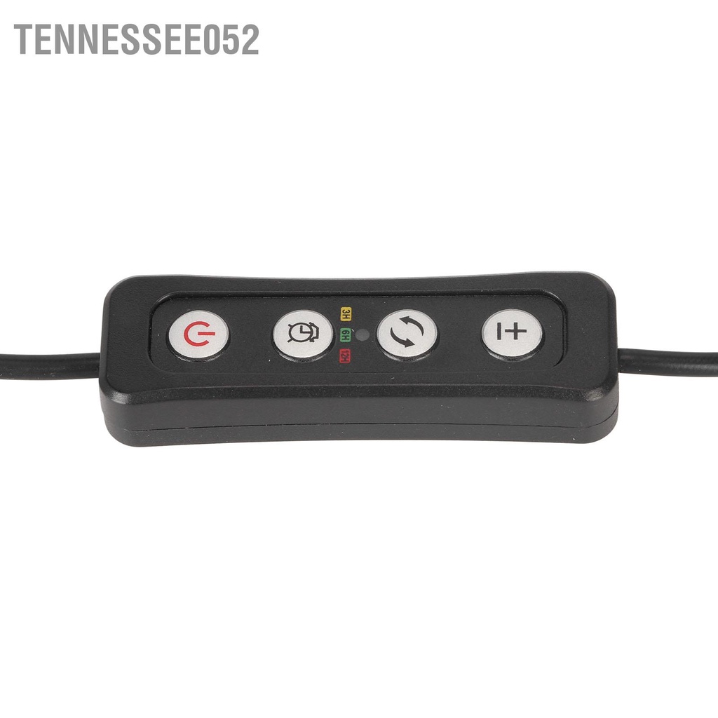 Tennessee052 Kẹp Trên Bể Cá Đa Năng Có Thể Điều Chỉnh Độ Sáng Màu Ánh Thời Gian Đèn LED Phích Cắm Châu Âu 100‑240V