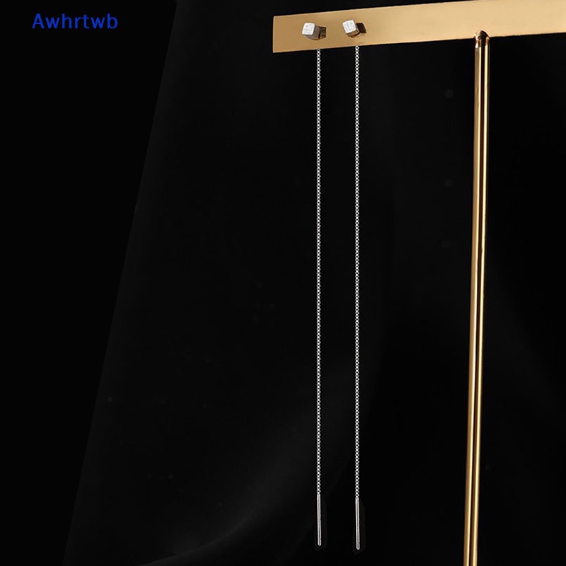 Hoa Tai Dáng Dài Phối Tua Rua Phong Cách Đơn Giản Cho Nữ Mới