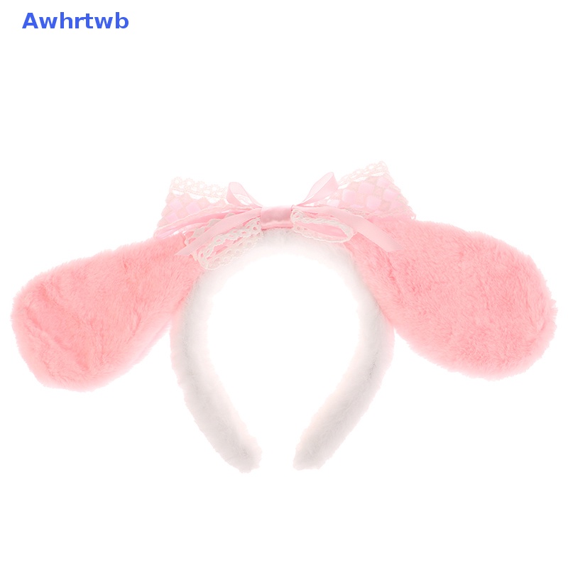 Băng Đô Cài Tóc Hình Chú Chó Hoạt Hình Bằng Lông Nhung Dễ Thương Xinh Xắn Mới