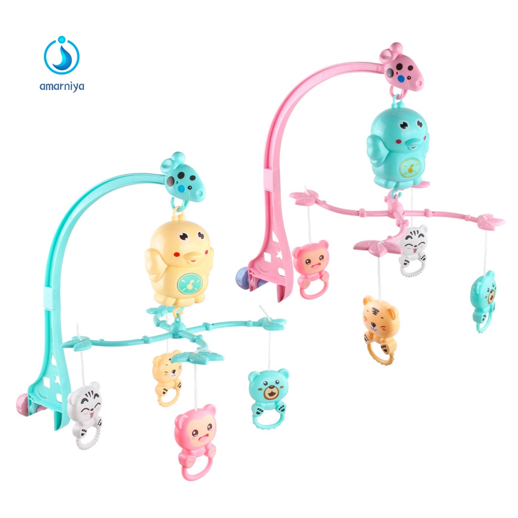 Lục Lạc Cầm Tay Có Chuông Phát Nhạc Cho Bé