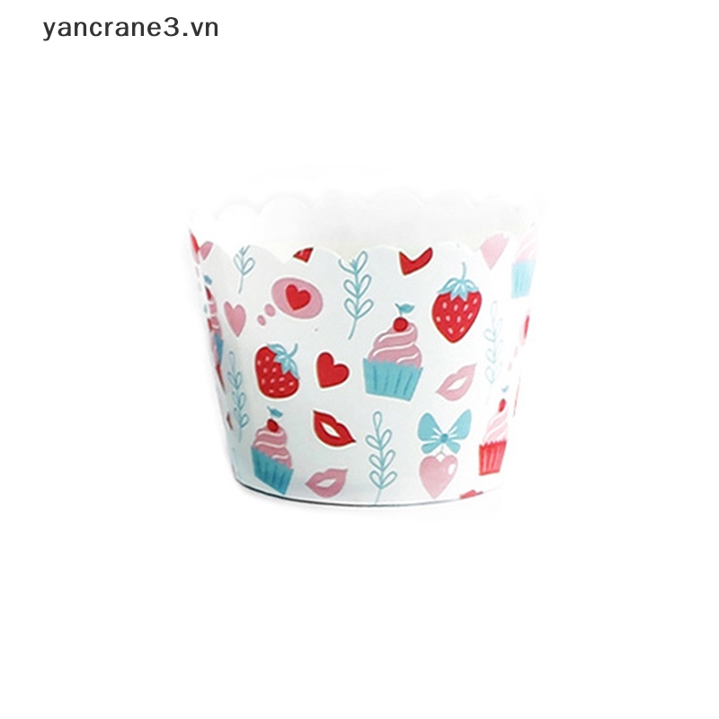 Set 50 Cốc Giấy Đựng Bánh Cupcake Muffin 3.vn