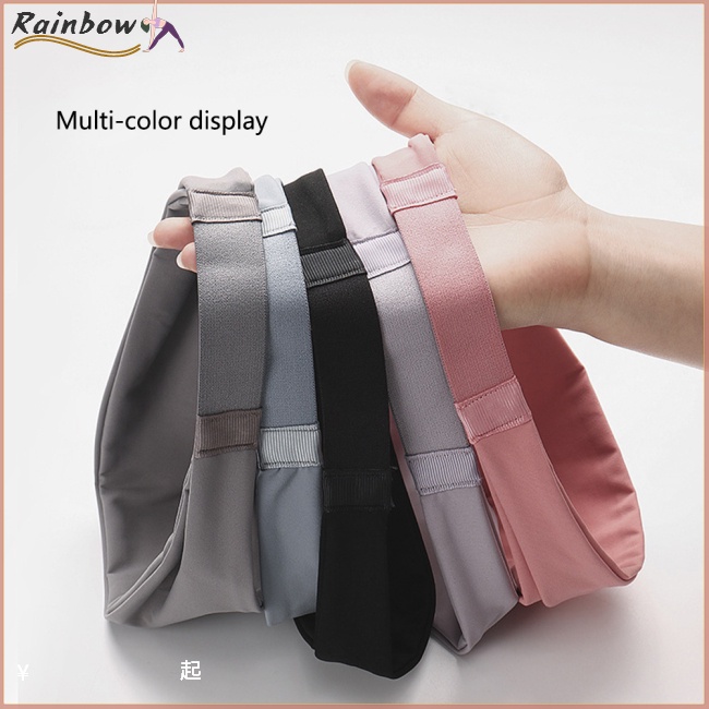 Set 6 Băng Đô Thể Thao Thoáng Khí Màu Sắc Đơn Giản Cho Nữ