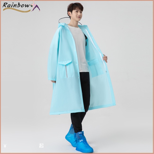 Áo Mưa Có Mũ Trùm Chống Gió Không Thấm Nước Dành Cho Nữ