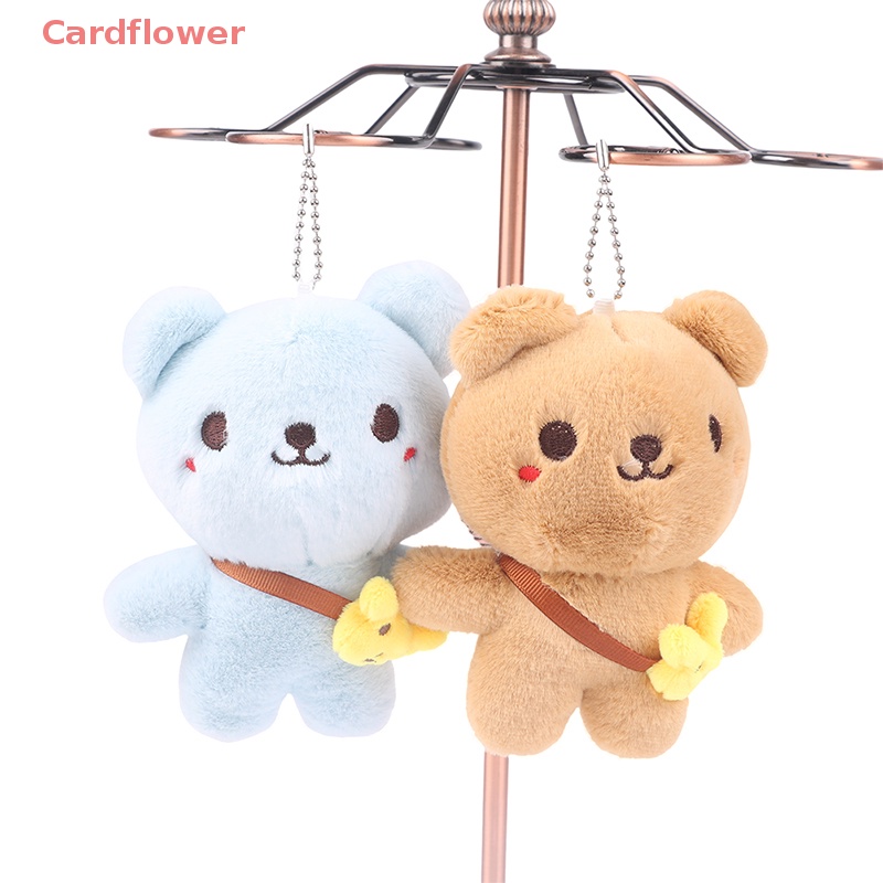 Móc Khóa Hình Gấu Nhồi Bông 14CM Dễ Thương