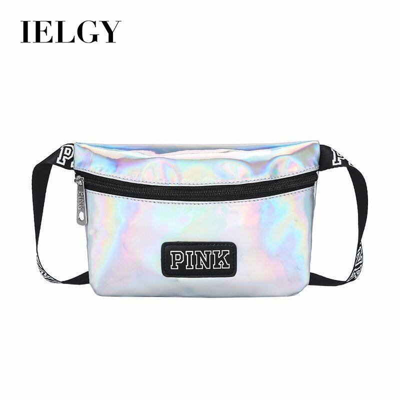 Ielgy Túi Đeo Chéo Ngực Thể Thao mini Màu Laser
