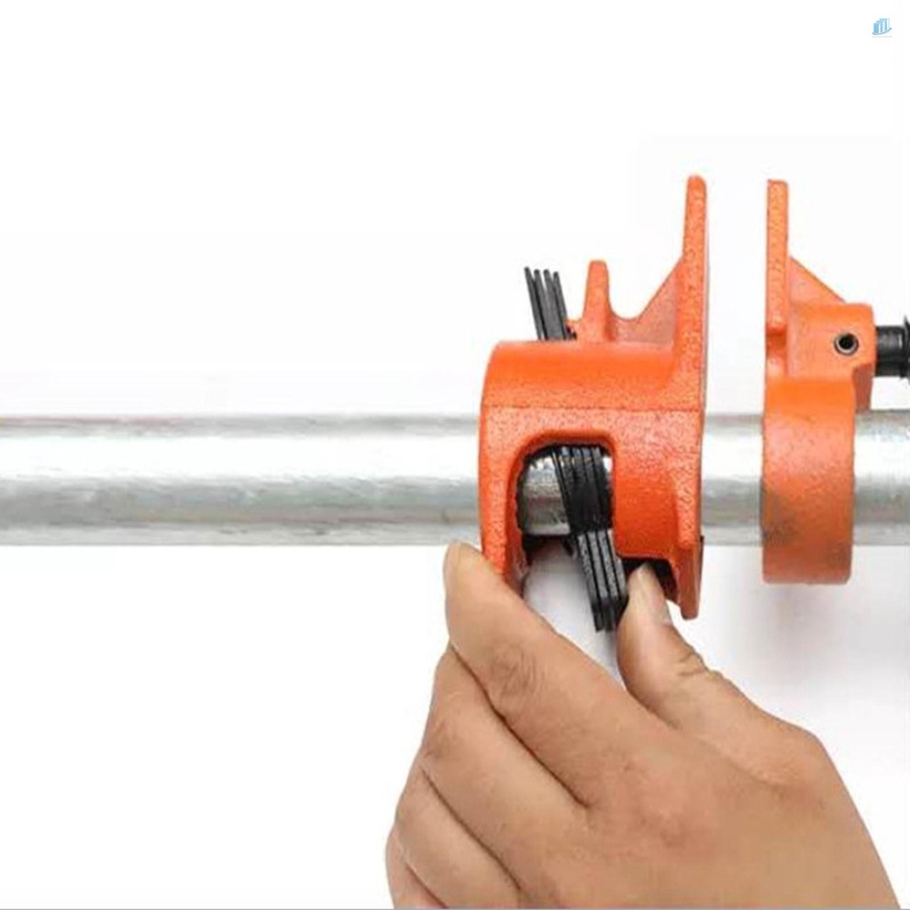 Bộ Kẹp Ống Đồng Hồ Thông Minh Bằng Gỗ &amp; Sắt 1 / 2 &quot;Chịu Được Sức Nặng Chuyên Dụng Cho Thợ Mộc