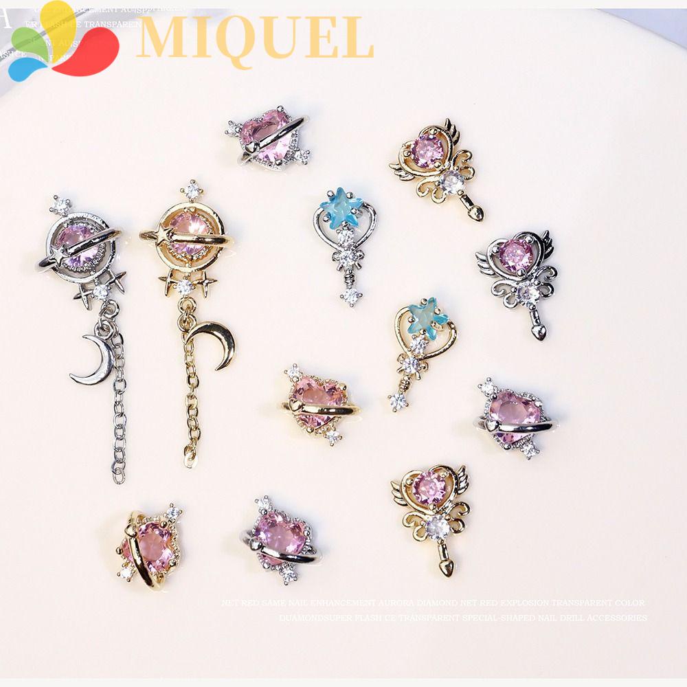 Phụ Kiện Trang Trí Móng Tay Bằng Hợp Kim Họa Tiết Giáng Sinh Xinh Xắn