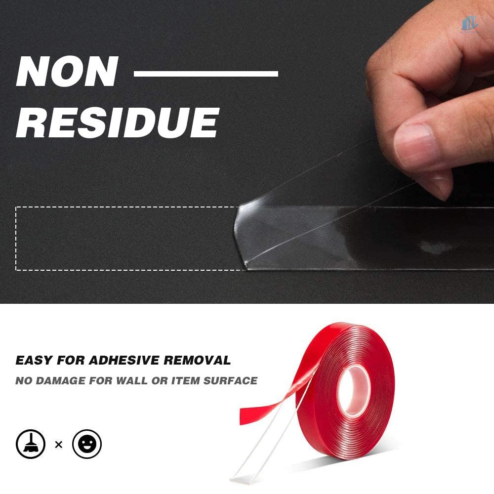 Băng Keo Acrylic Hai Mặt Chống Thấm Nước Không Để Lại Dấu Vết Dùng Để Cố Định Thảm Lót Sàn Trong Nhà / Văn Phòng DIY