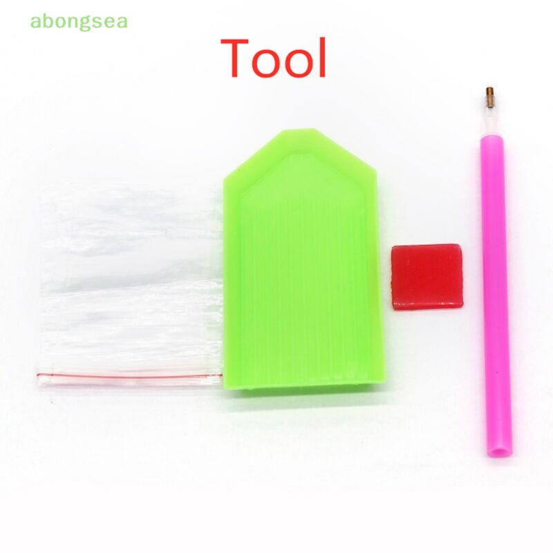 Abongsea Bộ 6 Đế Lót Ly Đính Kim Cương Nghệ Thuật DIY Cho Người Mới Bắt Đầu