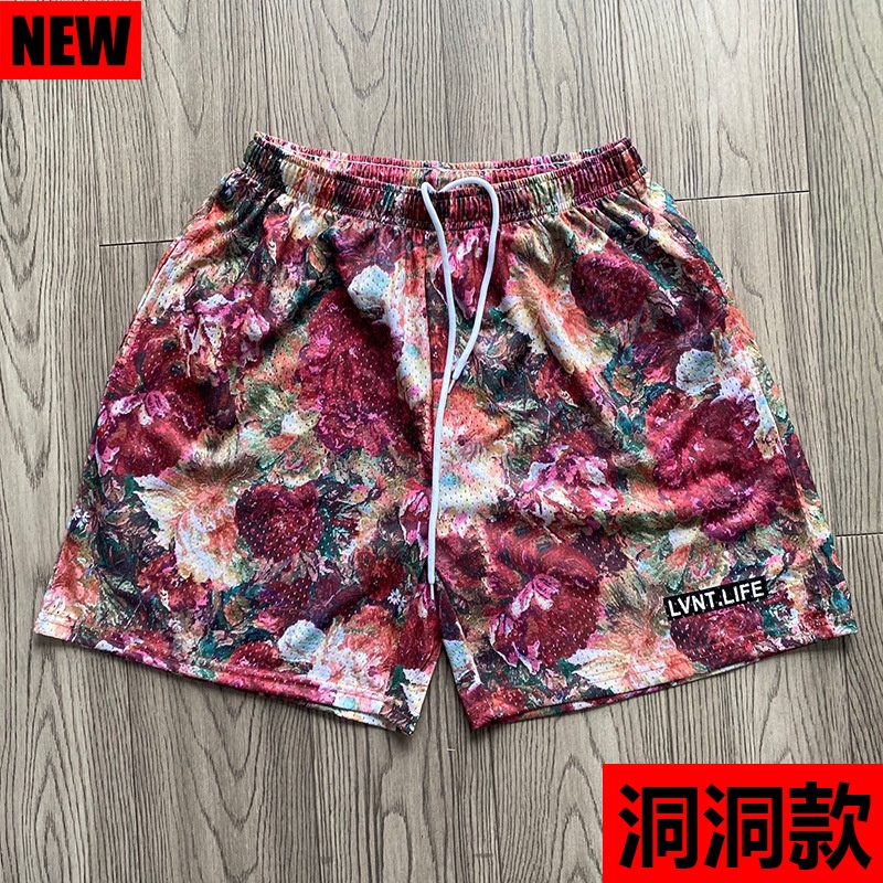 Quần Short Thể Thao Phối Lưới Thoáng Khí Nhanh Khô Thời Trang Mùa Hè Cho Nam Và Nữ