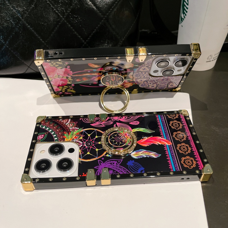 Ốp Điện Thoại Hình Vuông Cho Samsung Galaxy Z Flip 3 4 Flip3 Flip4 A14 A54 A04E M13 A73 A53 A33 A23 s23 + S22 + ULTRA PLUS 4G 5G