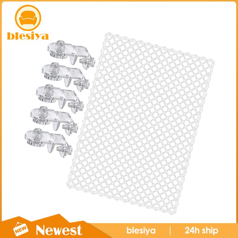 [Blesiya] Màn Lưới Bể Cá Có Giá Đỡ Chống Nhảy Dễ Lắp Đặt