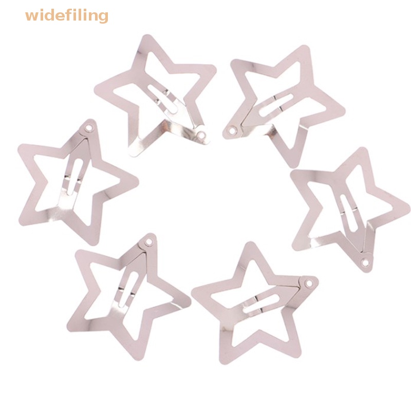 Kẹp Tóc Hình Ngôi Sao Năm Cánh Bằng Kim Loại Cho Nữ