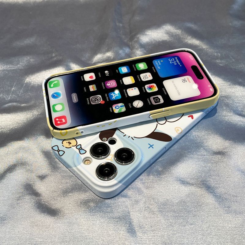 Ốp Điện Thoại Phim Hoạt Hình Winnie the Pooh Cho plus12 1378promax14 iPhone11 QY1Z