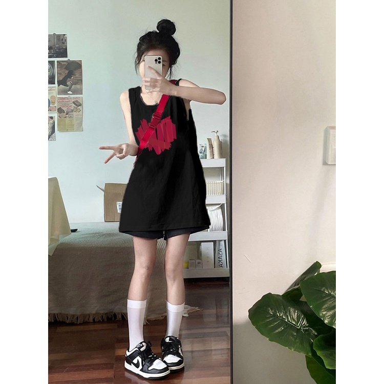 NRVP Áo Thun Cotton Ngắn Tay In Họa Tiết Thời Trang Hàn Quốc Mới 2023