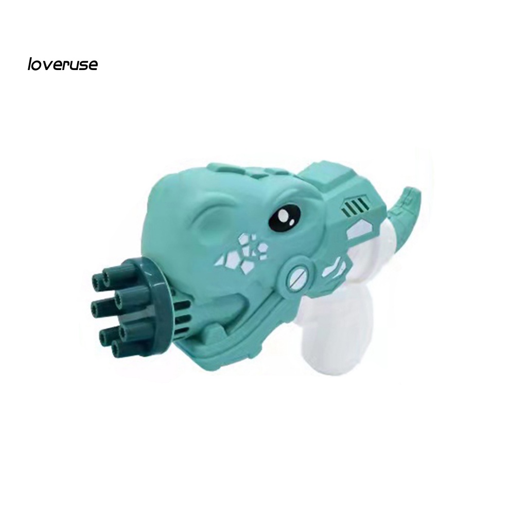 Quạt Phun Bong Bóng Điện Tử Mini Hình Khủng Long Có Đèn LED Phát Sáng Cho Hoạt Động Ngoài Trời