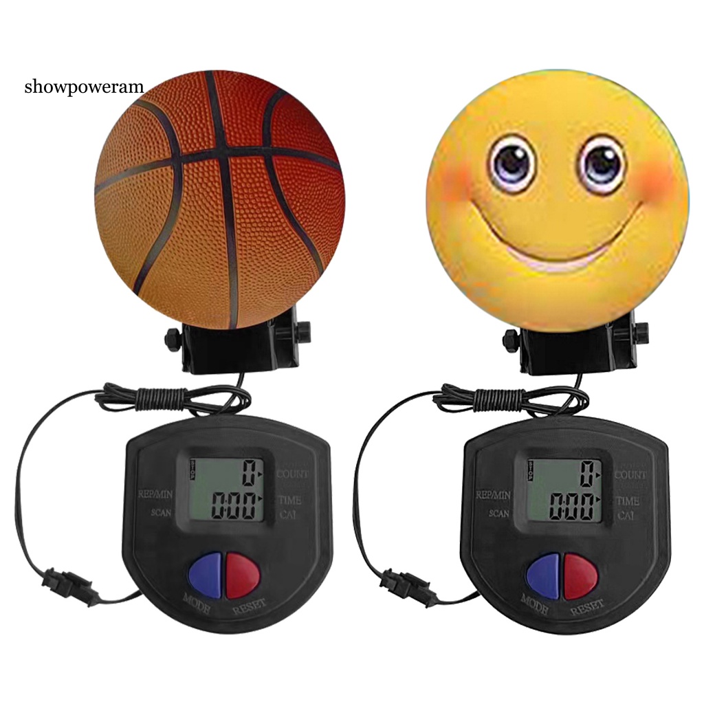 Đồ Chơi Nhảy Khối Lượng Nhẹ In Họa Tiết Hoạt Hình Mặt Cười / Bóng Rổ Kèm Dụng Cụ