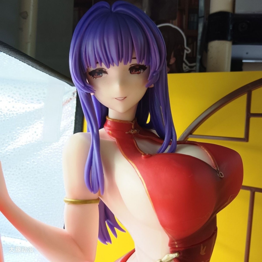 Mô Hình Nhân Vật Cô Gái Mặc Sườn Xám Dễ Thương Chất Lượng Cao