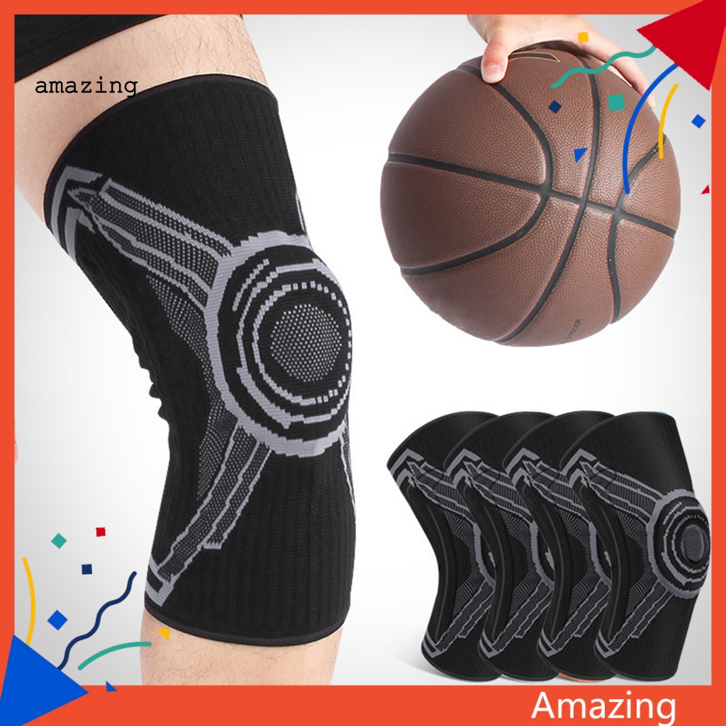 1 Miếng Đệm Bảo Vệ Đầu Gối Chống Sốc Co Giãn Dùng Khi Chạy Bộ