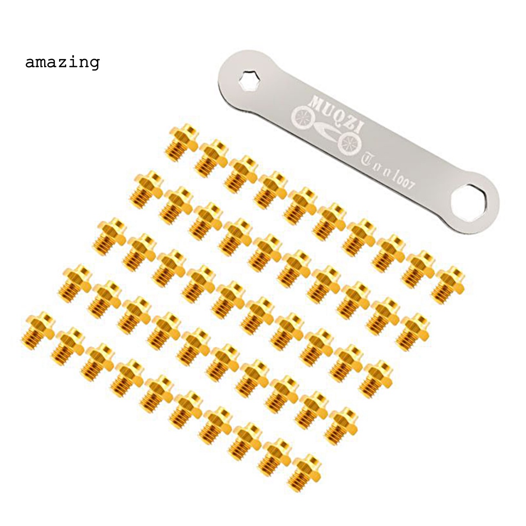 Bộ 50 Ốc Vít Gắn Bàn Đạp Xe Đạp Chống Rỉ Sét Chắc Chắn