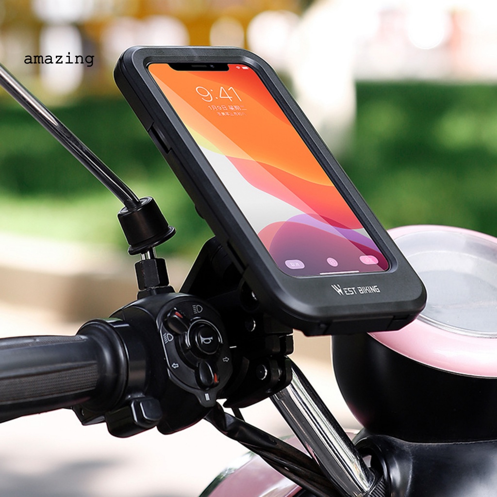 Giá Đỡ Điện Thoại Gắn Khung Xe Đạp Chống Sốc / Bụi Bẩn Tiện Dụng