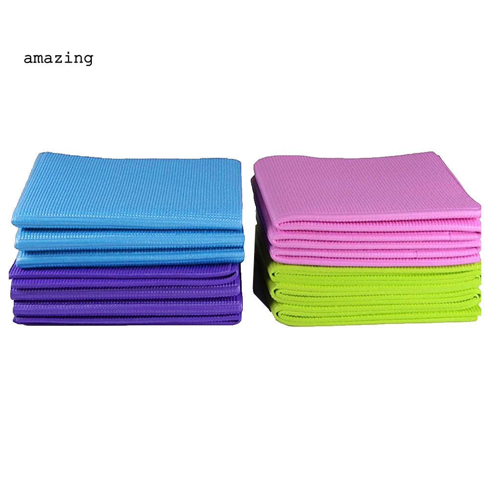 Thảm PVC Dày 4mm Chống Trượt Dùng Tập Yoga / Thể Hình Tại Nhà