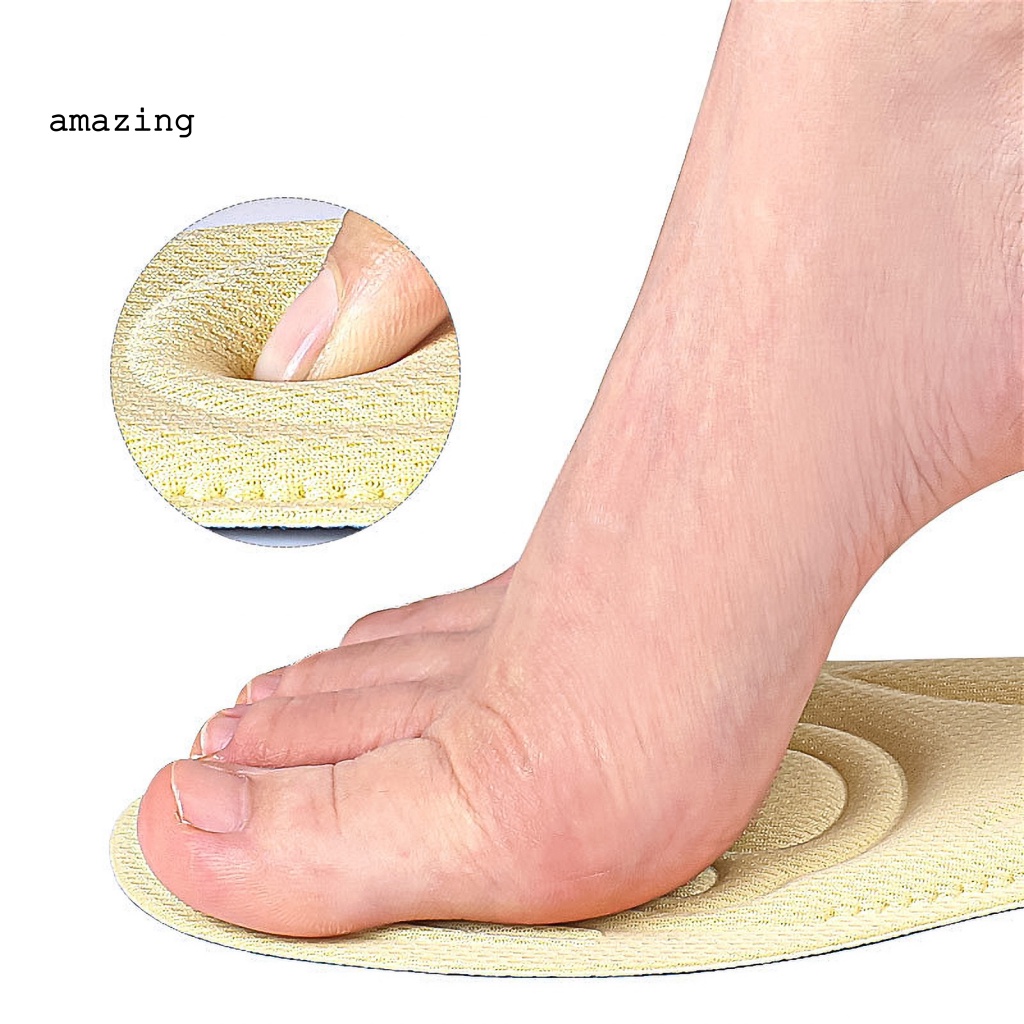 1 Cặp Đế Lót Giày Thể Thao Phẳng An Toàn Mềm Mại