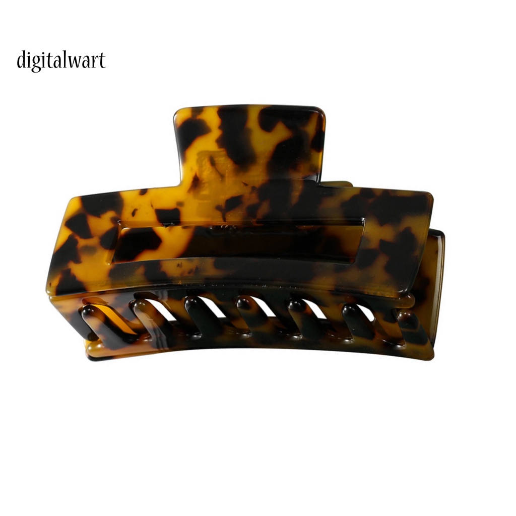 Kỹ Thuật Số| Kẹp Tóc Càng Cua Chống Trượt Hình Vuông Cổ Điển Cho Nữ