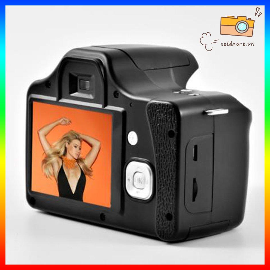 SLR Máy ảnh kỹ thuật số có thể sạc lại Ống kính góc siêu rộng Macro 3.0 inch