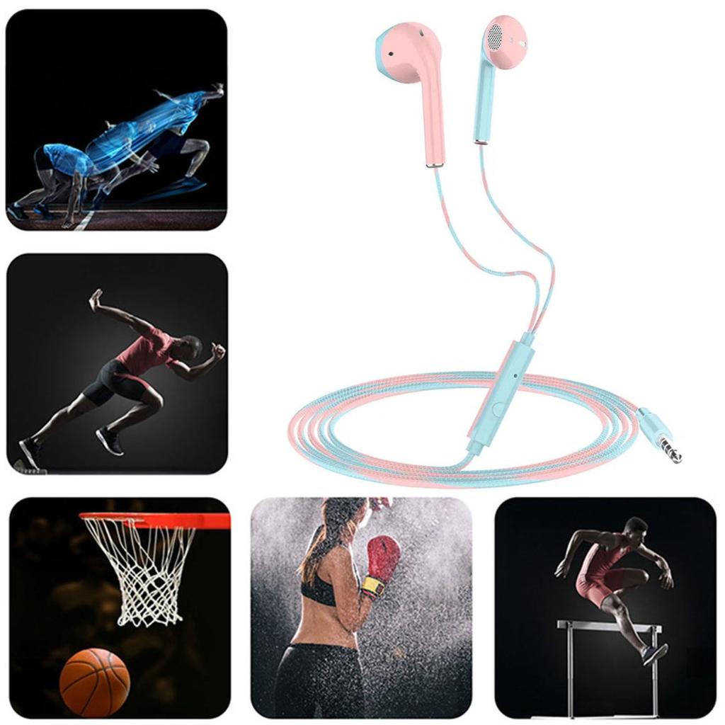 Tai Nghe In-ear Điều Khiển Có Dây Có Micrô Tích Hợp Trò Chơi Di Động Nghe Trực Tiếp Bài Hát Gọi Tai Nghe Có Dây