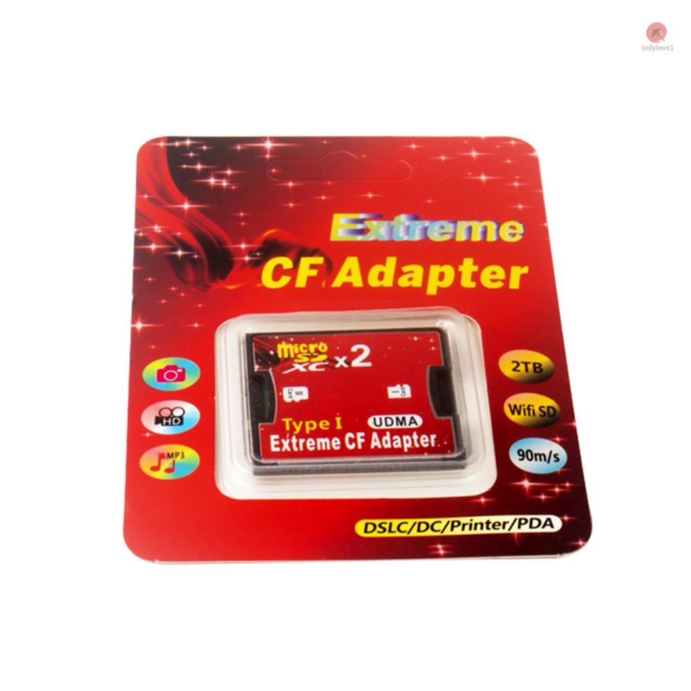 Vỏ Chuyển Đổi Thẻ Nhớ Micro SD Sang CF Tốc Độ Cao 2TB