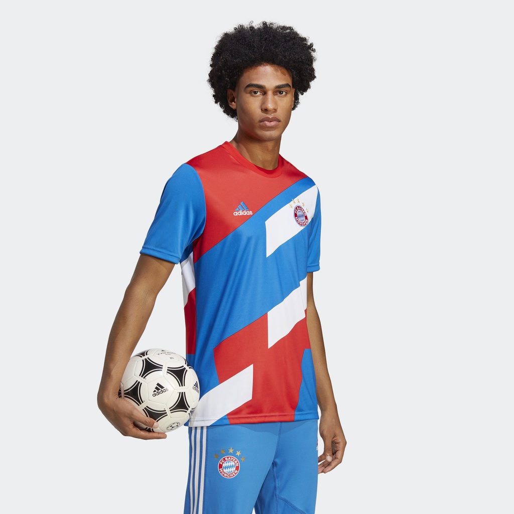 Adidas Bóng đá Áo Tập Trước Trận Đấu FC Bayern Nam Đỏ HU1261