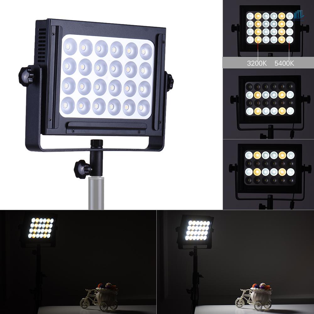 Bảng Đèn LED Zifon ZF-5000 24 Ánh Sáng Trắng / Cam Siêu Sáng Có Thể Điều Chỉnh Độ Sáng Cho Studio Chụp Ảnh DSLR