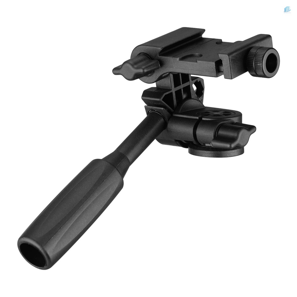 Đầu Nghiêng 3 Chiều 360 Độ Cho smartwatchinone° Tấm Tháo Lắp Nhanh 1 / 4 Gắn Giá Đỡ Ba Chân Toàn Cảnh 3KG Có Tay Cầm Thông Dụng Cho Máy Ảnh