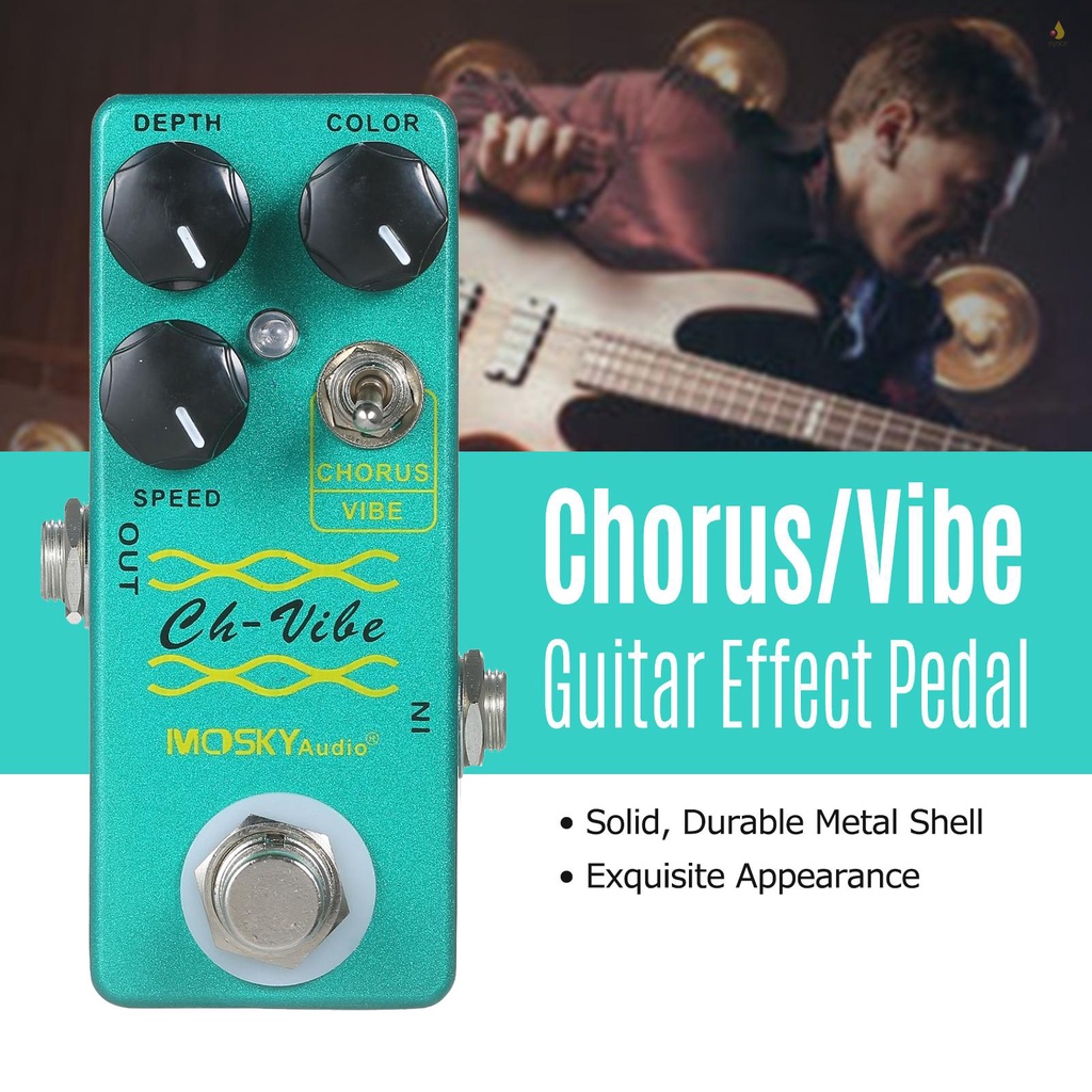 Bàn Đạp Hiệu Ứng Đàn Guitar MOSKYaudio Chorus / Vibe Mini
