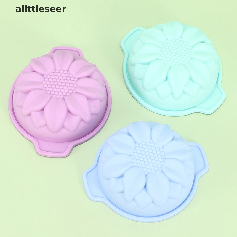 1 Khuôn Bánh Bằng Silicone Hình Hoa Hướng Dương DIY