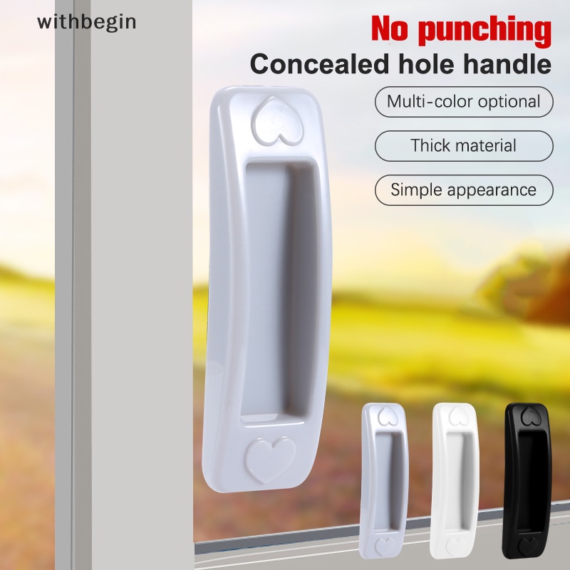 Tay Nắm Cửa Kính Tự Dính Không Cần Đục Lỗ Tiện Dụng