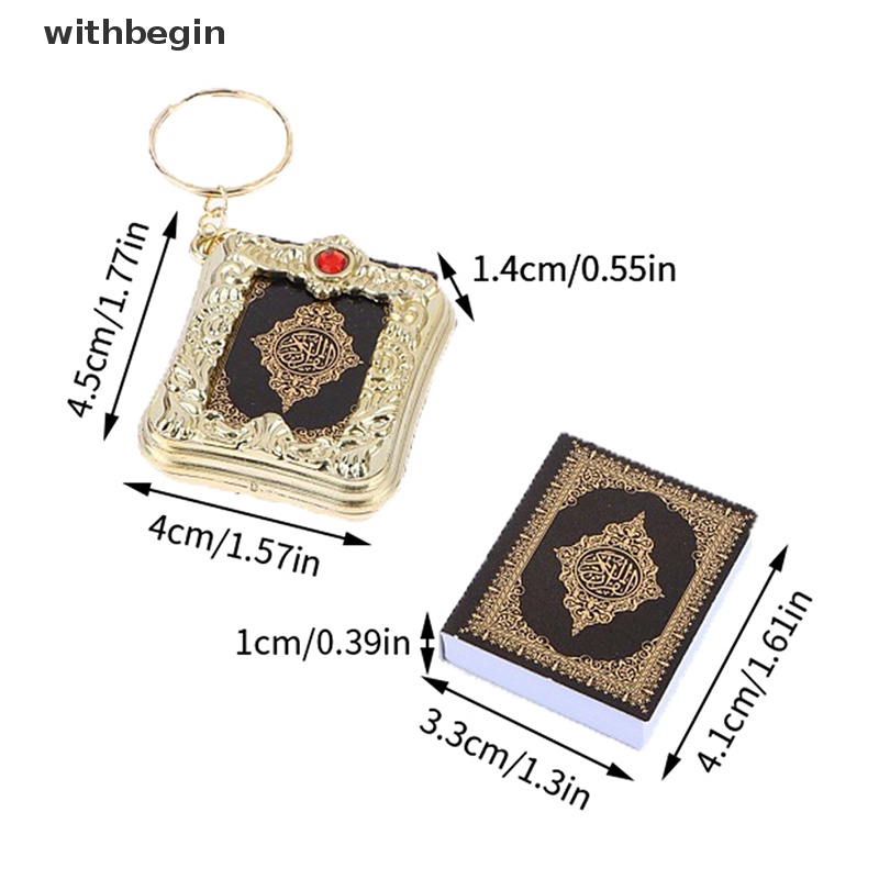1 Móc Khóa Mini Phong Cách Hồi Giáo Cho Koran Ark Quran Book n
